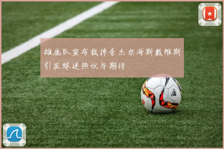雄鹿队宣布裁掉奈杰尔海斯戴维斯引发球迷热议与期待